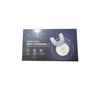 MySmile Teeth Whitening Kit with LED Light 10 Minutes Non-Sensitive 3/2026 Exp